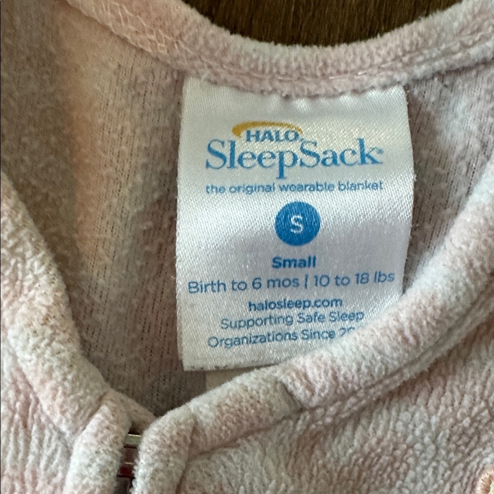 Halo SleepSack Soft Pink Wearable Blanket 3 total, one small, one medium and xl